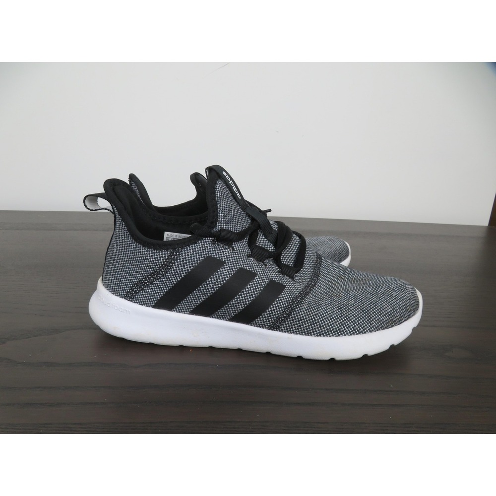 Adidas Cloudfoam Pure 2.0 Shoe Womens 8 Gray Running Sneakers H04755 Gym Walking